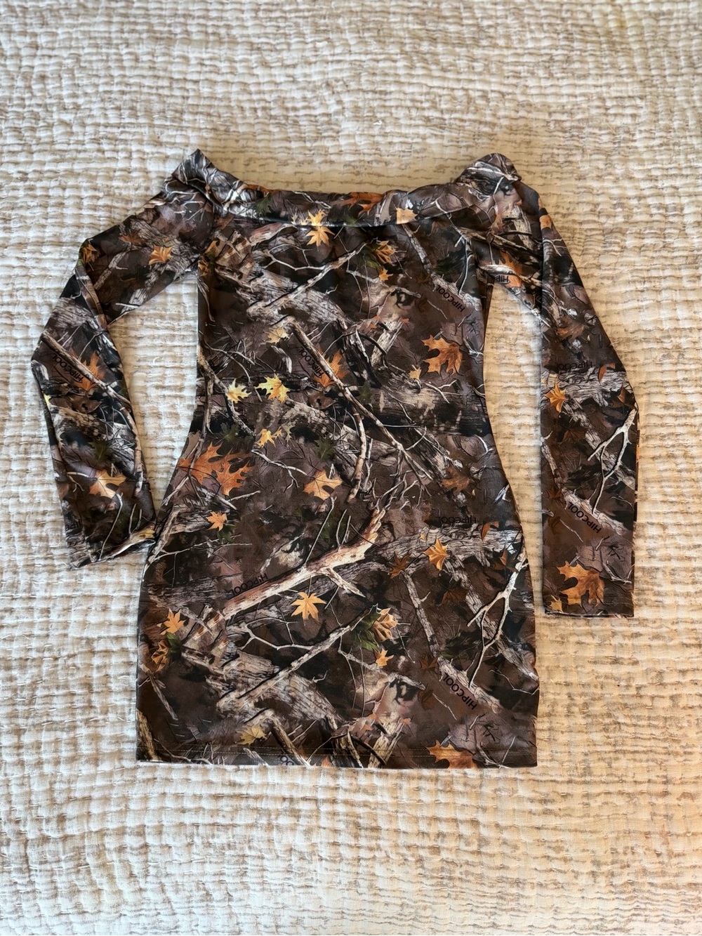 HIPCOOL Camo Dress